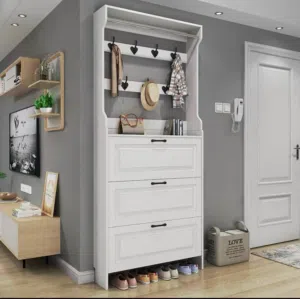 الخزانة العملاقة متعددة الاستخدام – ارتفاع 220 سم  إذا بدك ترتّب بيتك بأسلوب راقي وذكي... هاي الخ