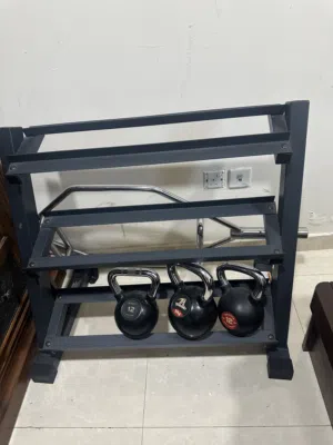 مقاعد للأوزان  مع kettle bell