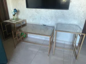 طاولات صالون + طاولات دائرية