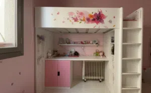 Sofa Set & Kids Bunk Bed for sale