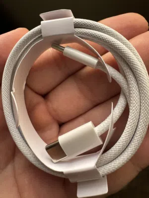 كيبل أيفون أصلي original charging cable  type c to c
