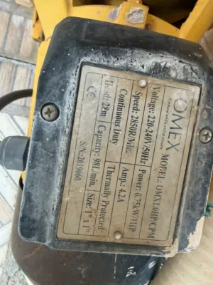 مضخه للبيع حصان واحد