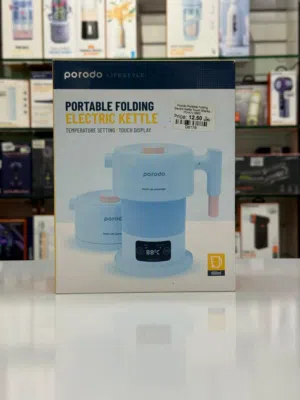 Porodo PD-KTLD600-WH Folding Electric Kettle Portable in Muscat / Brand New