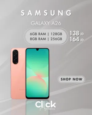 Samsung Galaxy A26 6GB RAM  128GB 8GB RAM  256GB بسعر الحررررررررق