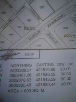 Residential Land for Sale in Al Dhahirah Dhank