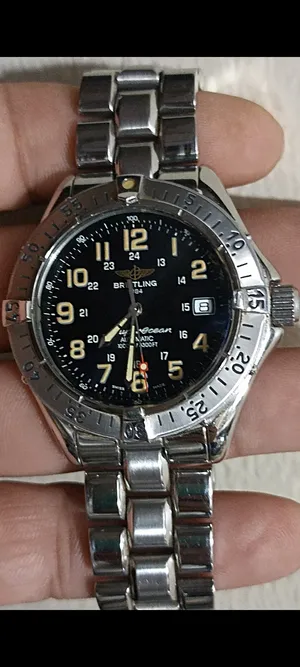 breitling used automatic men watch