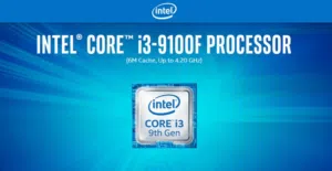 معالج Core i3 9100F CPU