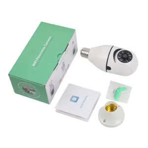 كامرا سمارت wi fi تصوير ليلي. ونهاري fhd دواره 360 درجه تحكم عن طريق الموبايل