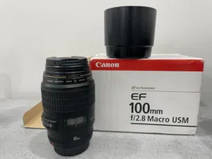 Canon Macro Ef 2.8 usm عدسة كانون