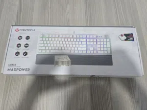 كيبورد ميكانيكي ابيض MK853