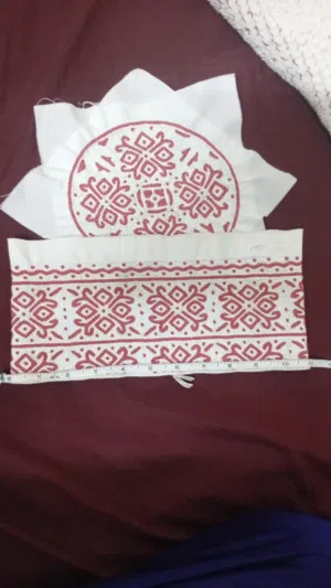 كمه عمانية خياطة يد