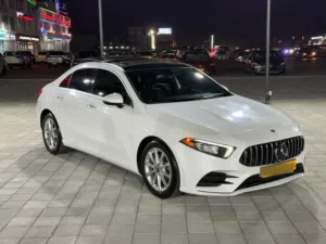 مرسيدس بنز A 220 موديل 2020 فئة A بطاقة سوبر رياضية مع مواصفات أمريكية وفتحة بانوراما