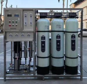 The new reverse osmosis water purifier produces one ton of water per hour.