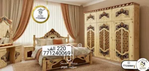 نام ملك.. وادفع سعر العرطة! طقم غرف نوم سويدي بـ 220 ألف بس!