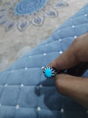 محبس فيروزي (صياغة يدوية)
