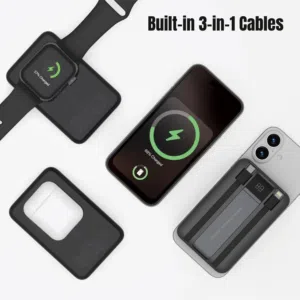 WIWU Duke Power Bank: قوة مُتكاملة بأناقة وبسعر حرق 10000mAh MagSafe