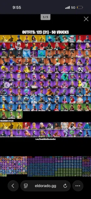 Rare Fortnite account