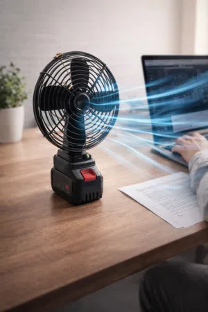 مروحة كهربائية ليثيوم متنقلة