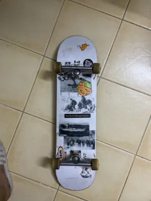 Skateboard setup deck size 8 trucks 149
