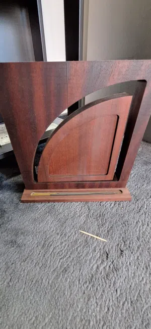 modern wooden decoration for tables and shelving