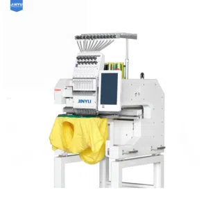 ماكينة تطريز من شركة JINYU بعدد 12 ابرة New JINYU computer embroidery machine