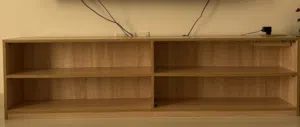 Clean Wooden TV Stand 185x25 urgent sell