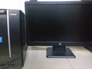 Full Acer Core i3 Desktop PC Set with Original Monitor & Mouse - Great for Study