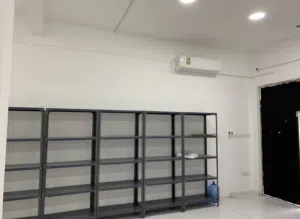 Office table and shelves for sale
