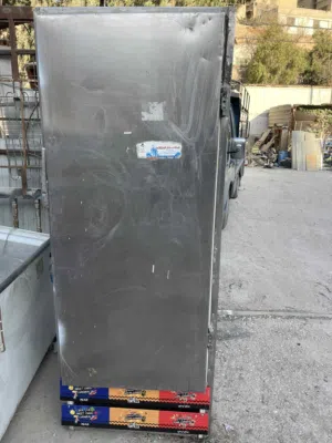 ثلاجة خزين باب واحد تجميد ممتاز فحص شغاله مية بالمية ثلاجة تخزين ستايلس ستيل