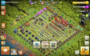 حساب لعبة كلاش اوف كلانس تاون 13