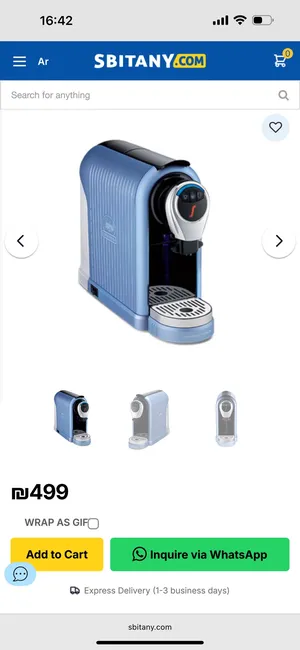 Coffee Makers . Used2