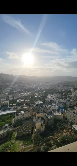 شقة باطلاله خياليه للبيع نابلس جبل عجرم