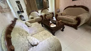 طقم كنب مستعمل 7 مقاعد