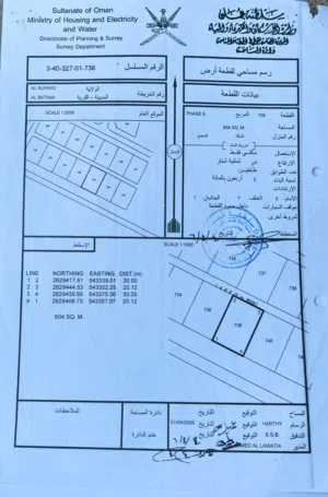 Residential Land for Sale in Al Batinah Suwaiq