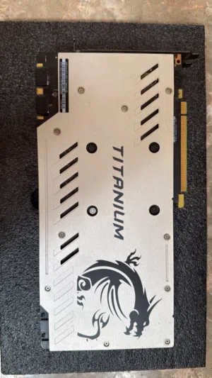 للبيع كرت شاشة MSI GTX 1070 Ti Titanium 8GB