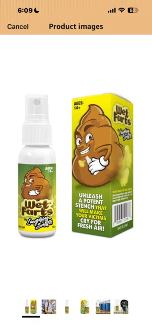بخاخ الرائحة الكريهة Fart spray