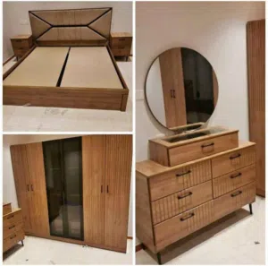 عرض خاص غرفة نوم White Oak فاخرة بسعر منافس