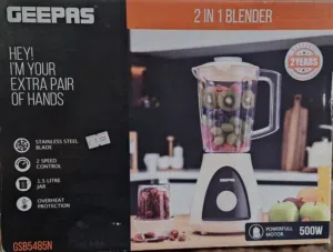 2 Jar, unused, Geepas Blender for sale