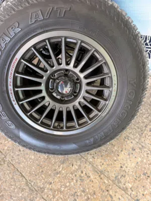 Lenso flow form rims and Geolander Tyres 2025 for Prado/FJ