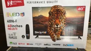 شاشة ناشونال سونيك النمر الجديدة 40 بوصة