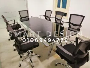 ترابيزه إجتماعات مودرن متاح جميع المقاسات بخامات عاليه الجوده