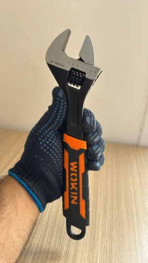 WOKIN ADJUSTABLE WRENCH مفتاح ربط قابل للتعديل ( سبانة ) متوفر مع سياب للتجارة *غير موصل للكهرباء*