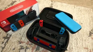 Nintendo switch with Box & Bag