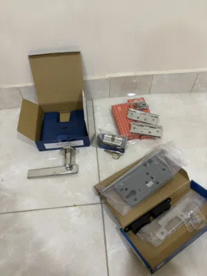 (LBS) Full set of door handles and locks and everything