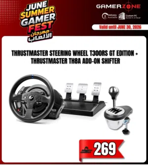Thrustmaster T300Rs Steering wheel Bundle Offer