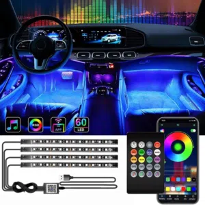 اضواء LED داخليه للسياره