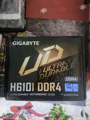 مذربورد كيكابايت h610i جديد