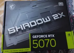كرت شاشه RTX 5070 12GB 2X FAN