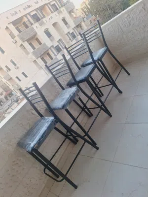 6 كراسي حديد للمطبخ للبيع