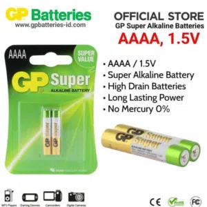 بطاريات قياس AAAA GP Super Battery AAAA